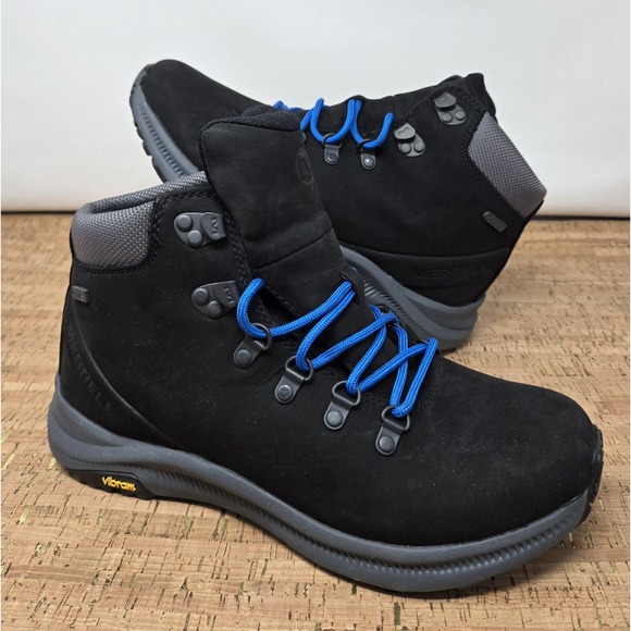 Merrell Boots Mens 7 Ontario Mid Waterproof Hiking Select Dry WP Trail‎ Shoes main image 4